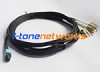 Fanout MPO/APC-LC/APC单模12芯光纤跳线